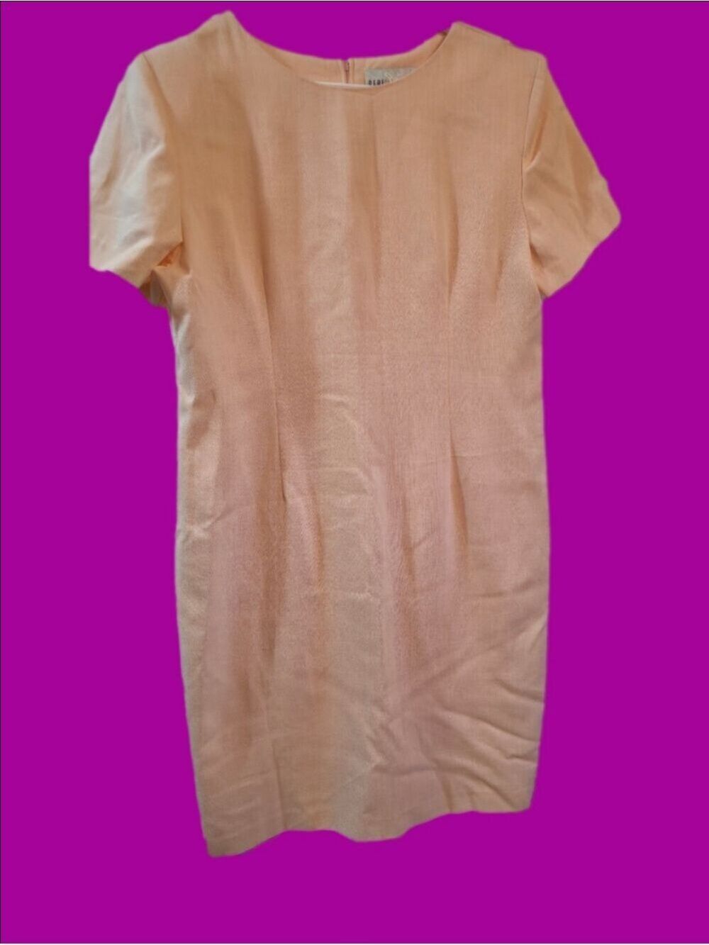 4/$67 Deal! Vintage Bedford Fair Linen Midi Dress